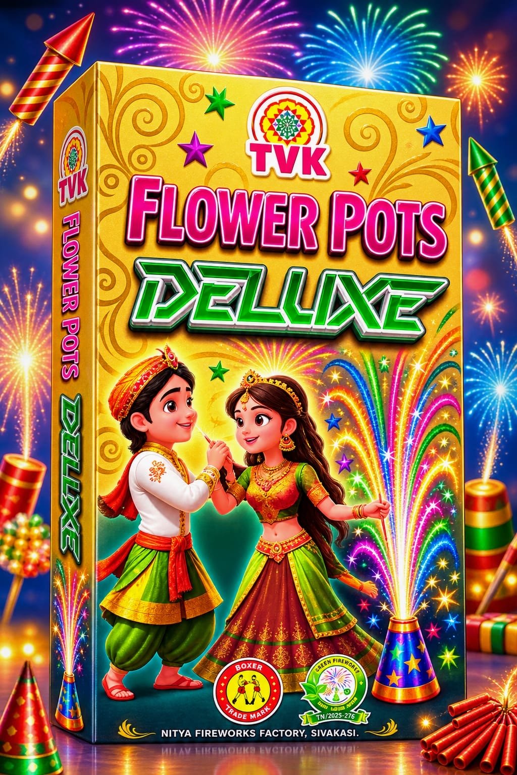 Flower Pot Deluxe (5Pcs)